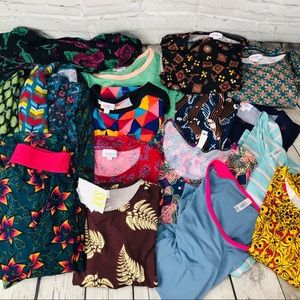 18 lularoe xxs items! Skirts and Shirts
